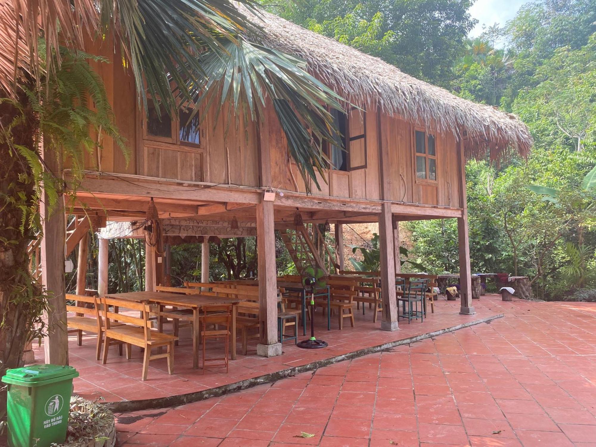 Lepont Mu Waterfall Bungalow Hòa Bình Exteriér fotografie