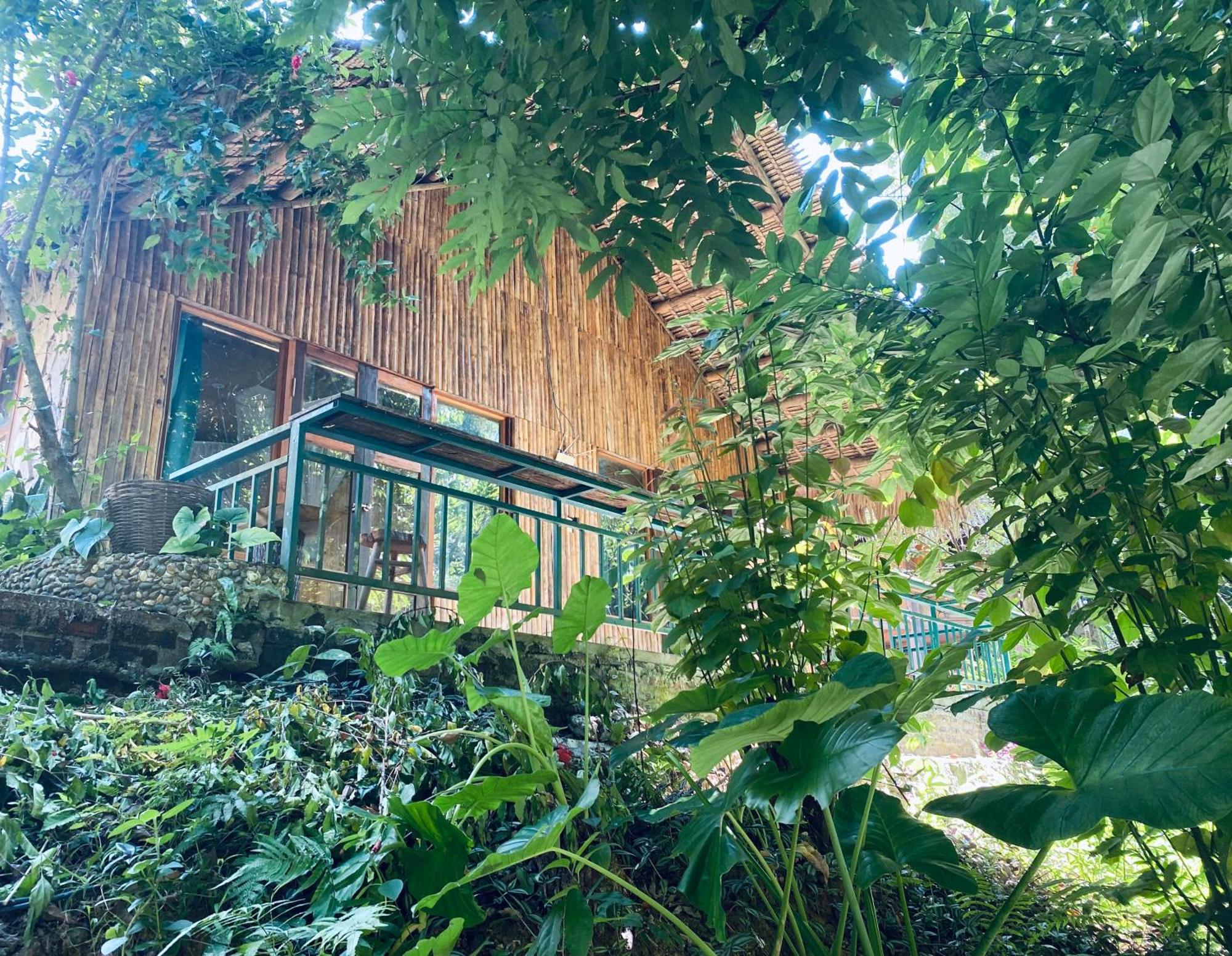 Lepont Mu Waterfall Bungalow Hòa Bình Exteriér fotografie
