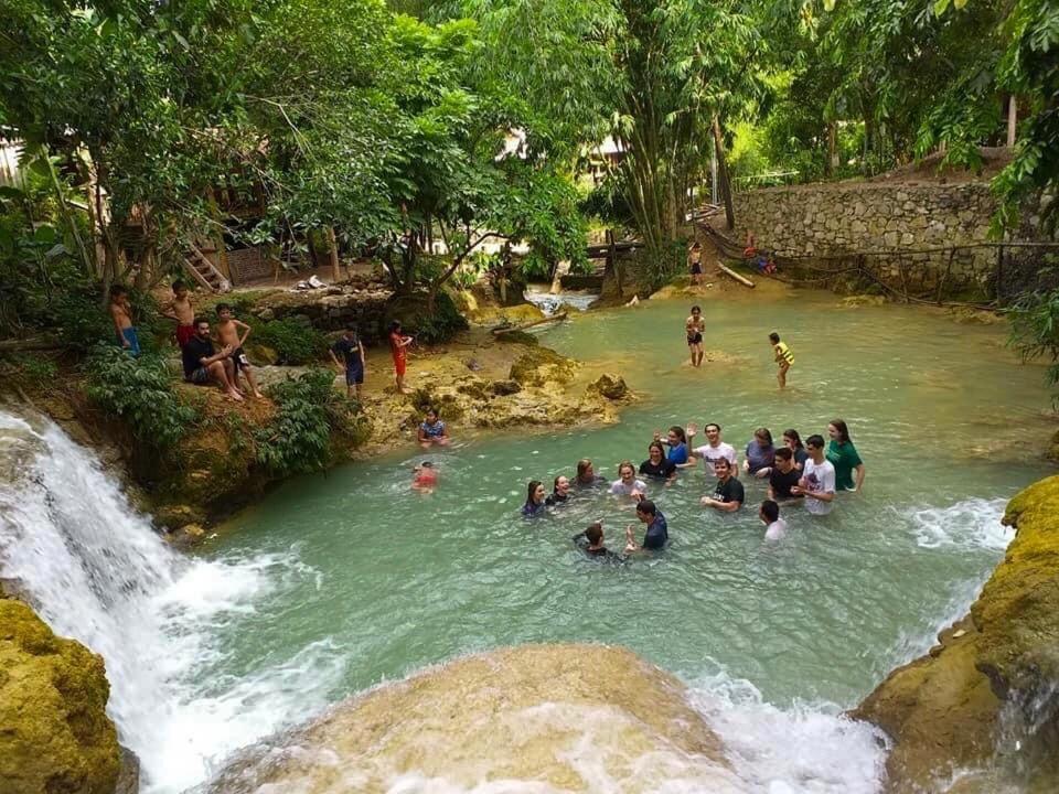 Lepont Mu Waterfall Bungalow Hòa Bình Exteriér fotografie