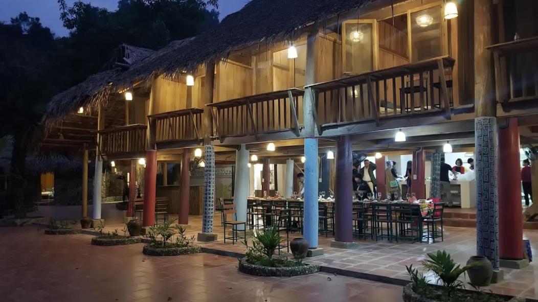 Lepont Mu Waterfall Bungalow Hòa Bình Exteriér fotografie